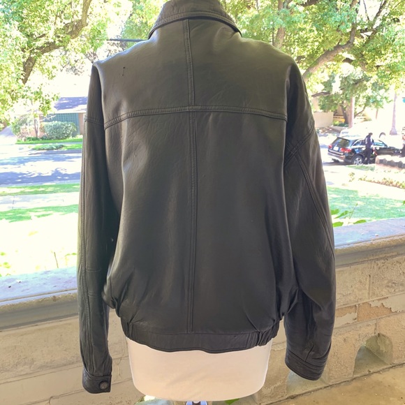 Black Leather Jacket - Picture 2 of 2